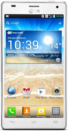 Смартфон LG Optimus 4X HD P880 White - Ишим