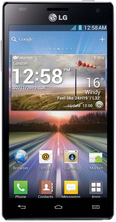 Смартфон LG Optimus 4X HD P880 Black - Ишим